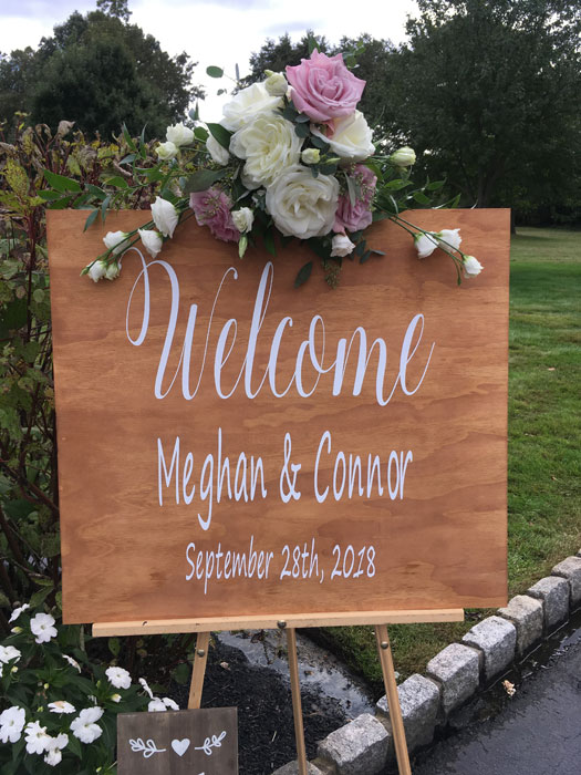 montgomery county wedding ceremony florals