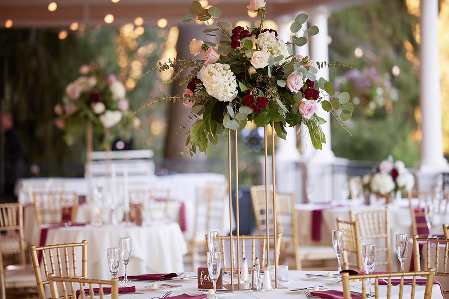 tall centerpiece flowers montgomery county